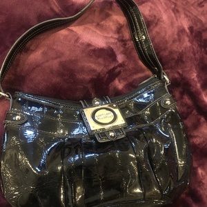 Black XOXO purse